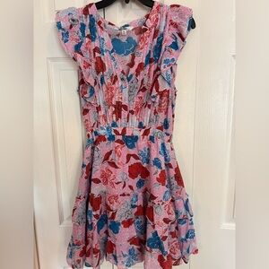 BB Dakota Pink Floral Dress